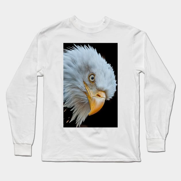 The Eye of The Eagle Long Sleeve T-Shirt by Tarrby